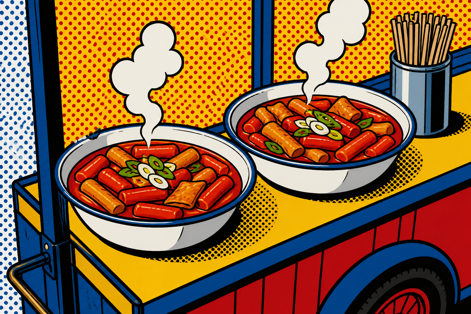 Tteokbokki as Eaten in Squid Game and Vincenzo