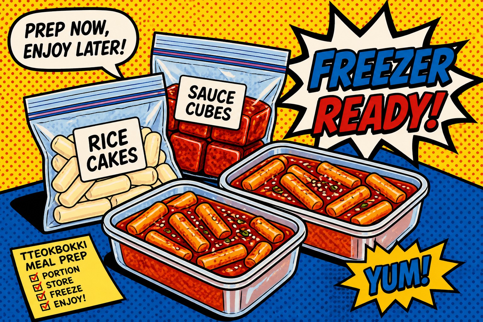 Make-Ahead Tteokbokki: Freezer Kits That Actually Reheat Well
